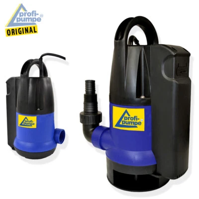 PROFI-PUMPE.DE SCHMUTZ WASSERPUMPE TAUCHPUMPE GARTEN PUMPE WASSER MIT SCHWIMMERSCHALTER BRUNNEN