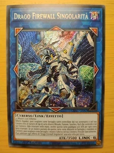 YUGIOH! DRAGO FIREWALL SINGOLARITÀ RARA Segreta • CYAC IT047 • 1Edizione ITA - Foto 1 di 2