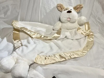 Русский удобный приятелей щенок собаки Jumbo безопасности сна одеяло атласный милый плюшевый 42 «x 28» - Изображение 1 из 4