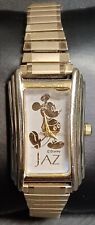 Disney JAZ 2 Tone Watch With Gold Mickey Mouse on the Dial New Battery