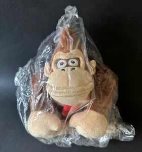 SUPER MARIO Donkey Kong pink plush-toy 24cm - Imagen 1 de 2