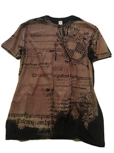 Graphic Design Sublimation All Over Print T Shirt Size L NWOT - Picture 1 of 6
