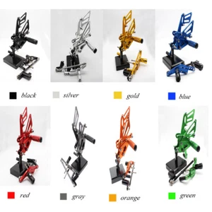 For Honda CBR1000RR ABS 2008-2010 2011 2012-16 Rearsets Footpegs Footrest Pedal - Picture 1 of 14