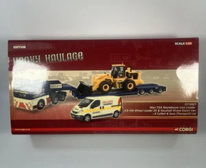 Corgi 1:50 CC13427 Uomo TGA Nooteboom JCB 456 Vauxhall Vivaro R Collett & Sons - Foto 1 di 24