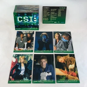 CSI: LAS VEGAS SERIES 1 (Strictly Ink/2003) Complete Trading Card Set JORJA FOX - Picture 1 of 3