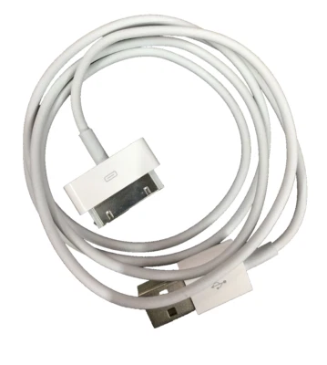 Cable de carga original Apple de 30 pines a USB MA591G/C para iPhone 3 4 4S IPODS CABLE Foto 1 de 3