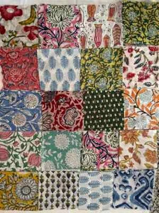 Pre-cut Fabric Squares 100% Cotton Quilting Scarps Bohemian Charm Pack Colorful - Picture 1 of 8