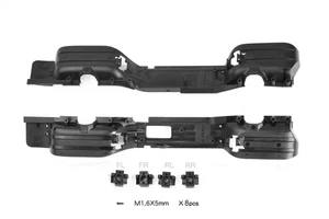 1/18 Scale TRX4M Inner Fenders Wheel Cover for TRX4M Ford F150 Chassis - Picture 1 of 3