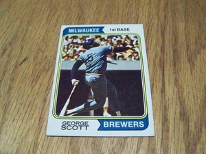 GEORGE SCOTT 1974 TOPPS BASEBALL CARD # 27 - Picture 1 of 1