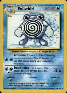 Poliwhirl 38/102 | Base Set | Pokemon TCG | English | Uncommon - Picture 1 of 3