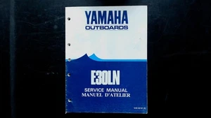 Yamaha E30LN fuerabordas manual de servicio 6A8-28197-75 1984 ilustrado - Imagen 1 de 2