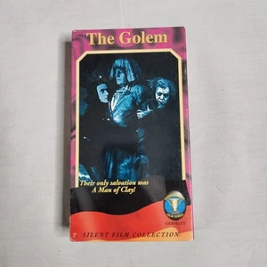 THE GOLEM (1920) VHS Silent Film Collection German Fantasy Horror B/W - Imagen 1 de 3