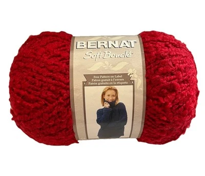 Hilo Bernat SOFT BOUCLE ROJO MÁS RICO #26530, 5 oz. Foto 1 de 4