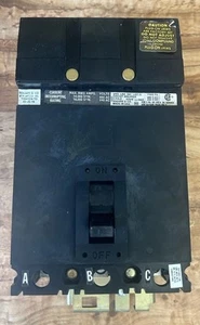 Square D FA34015 I-Line Circuit Breaker 15Amp 3 Pole 480V Type FA Used - Picture 1 of 5