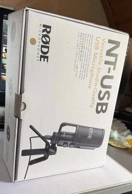 Rode NT-USB Kondensator Mikrofon, Poppschutz, Tripod, USB Kabel - Bild 1 von 2