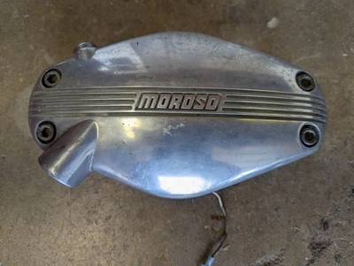 Bomba de água elétrica vintage Moroso BBC Chevrolet Drag Racing bloco grande Chevy  - Imagem 1 de 4