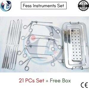 Fess Instrumente Set Endoskopische Sinus Chirurgie Ent Instrument Set A+ German Steel - Bild 1 von 17