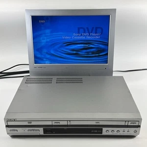 Sony VCR DVD Combo Player Recorder SLV-D350P Hi-Fi 4 Head VHS w/ Remote Tested - Picture 1 of 1