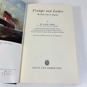 Tramps and Ladies My Early Years in Steamers by Sir James Bisset Hardcover 1959 - Picture 1 of 15