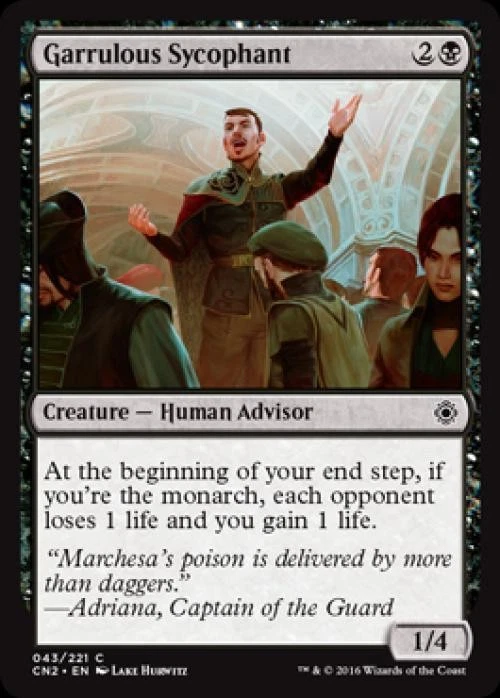 Garrulous Sycophant - Near Mint MTG Conspiracy: Take the Crown - Image 1 of 1