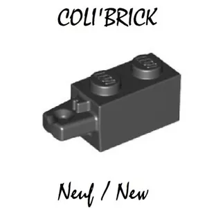 Lego 30541 - 4x Charnières /Brick Hinge brick 1x2 locking - Black - lot kg NEW - Bild 1 von 1