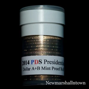 2014 P+D+S Presidential AB Mint Proof Set Roll Harding Coolidge Hoover Roosevelt - Picture 1 of 1