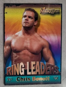 CHRIS BENOIT RARE RING LEADERS INSERT CARD #13RL 2003 FLEER WWE WWF!  - Picture 1 of 2