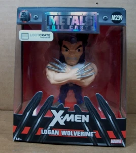 Jada Metals Die Cast ~ X-Men Logan Wolverine ~ M239 ~ LootCrate Exclusive - Bild 1 von 9