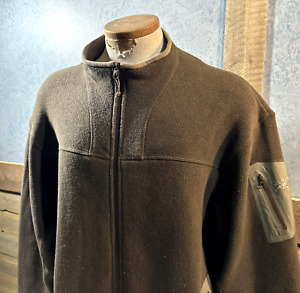 Arcyteryx Fleece Jacket Brown Mens Size XL Good Used Condition Polartec 