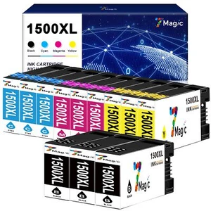 WKŁADY ATRAMENTOWE do Canon PGI-1500 XL MAXIFY MB2050 MB2150 MB2350 MB2750 ZESTAW - Zdjęcie 1 z 14
