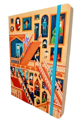 Harry Potter Ruled Journal Hogwarts Grand Staircase Softcover Notebook / Diary - Image 1 of 4