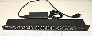 PoE Texas WS-GPOE-12-U 12 Port Gigabit Passive Mode A/B Rack Mount PoE Injector - Picture 1 of 2