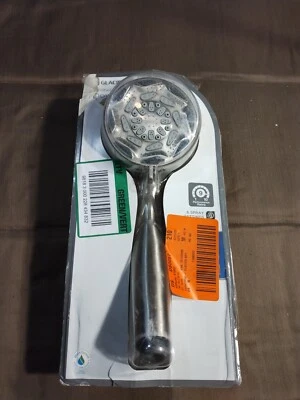 OpenBGlacier Bay 6-Spray 4 pulgadas Cabezal de ducha portátil de montaje en pared en níquel cepillado Foto 1 de 4