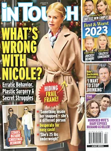 IN TOUCH Magazine January 8 2024 Nicole Kidman Blake Shelton Kendall Jenner - Foto 1 di 2