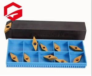 SVUCR 2525M16 25mm CNC External Lathe Turning Tool Holder +10pcs VCMT160408-GP - Picture 1 of 5