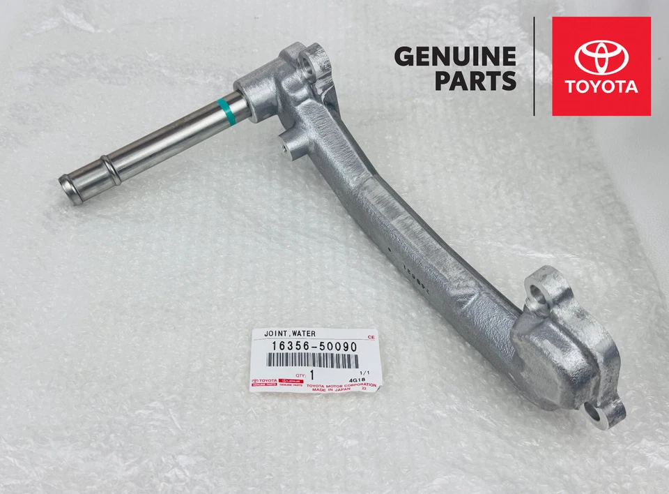 16356-50090 Lexus LS430 GS400 GS430 SC430 OEM Genuine Rear Water By-Pass Joint - Image 1 of 4