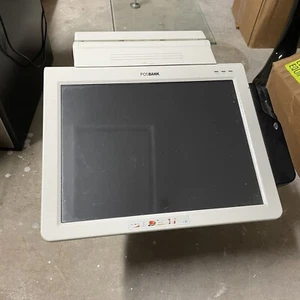 POSBANK IMPREX D25 POS SYSTEM FOR PARTS BAD SCREEN D25(W) OD - Picture 1 of 11