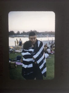 Color Transparency 35mm Film Photography Slide 1960s 1970s Vintage Cute Couple - Picture 1 of 1
