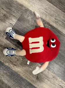 Vintage 1987 M&M's Mars Inc. Fun Friend Red M&M Plush Figure Stuffed 12” Toy - Picture 1 of 3