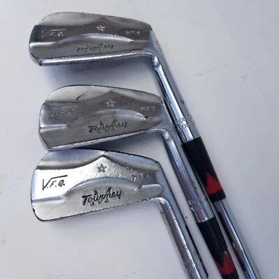 Vintage 60s MacGregor Tourney VFQ MT1 Irons 3 6 7 - Image 1 of 4