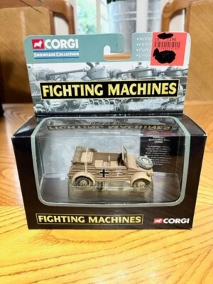 CORGI ESCAPARATE COLECCIÓN MÁQUINAS DE LUCHA KUBELWAGON AFRIKA KORPS CS90080 Foto 1 de 4