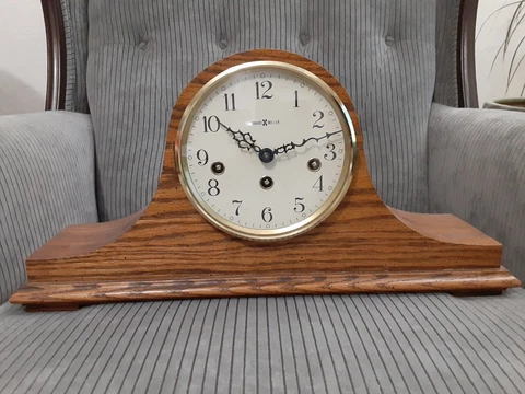 Howard Miller Mantel Clock Westminister 340-020 Two Jewels 86  AS IS - NO KEY Cover