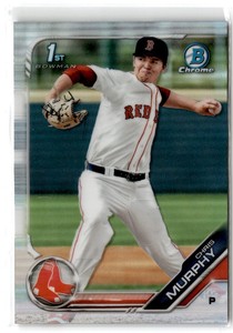 2019 Bowman Draft Chrome Chris Murphy #BDC-56 Boston Red Sox Baseball Card