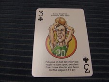 2017 Hero Decks Boston Celtics Playing Card -Larry Siegfried-