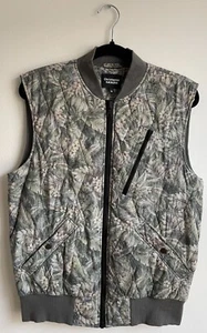 Authentic Luxury Rare CHRISTOPHER RAEBURN SS 2015 Gray Floral Vest Size M - Picture 1 of 12