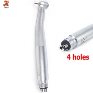 Dental Handpiece High Speed LED NSK Style Fibre Optic Turbine Push Button 4 Hole - Picture 1 of 10