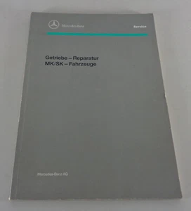 Mercedes Manual de Taller Benz Caja Cambios - Reparación Mk / Sk Vehículos 04/92 - Imagen 1 de 1
