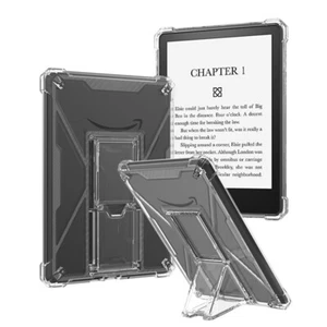 Transparent TPU Protective Case With Holder For Kindle Paperwhite 2024/Colors-dm - Photo 1/20