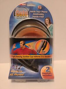 GoJo Hands Free Adjustable Phone Headsets (2 Per Pack) As Seen On TV