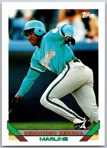 1993 Topps Traded #117T Geronimo Berroa Florida Marlins - Picture 1 of 2